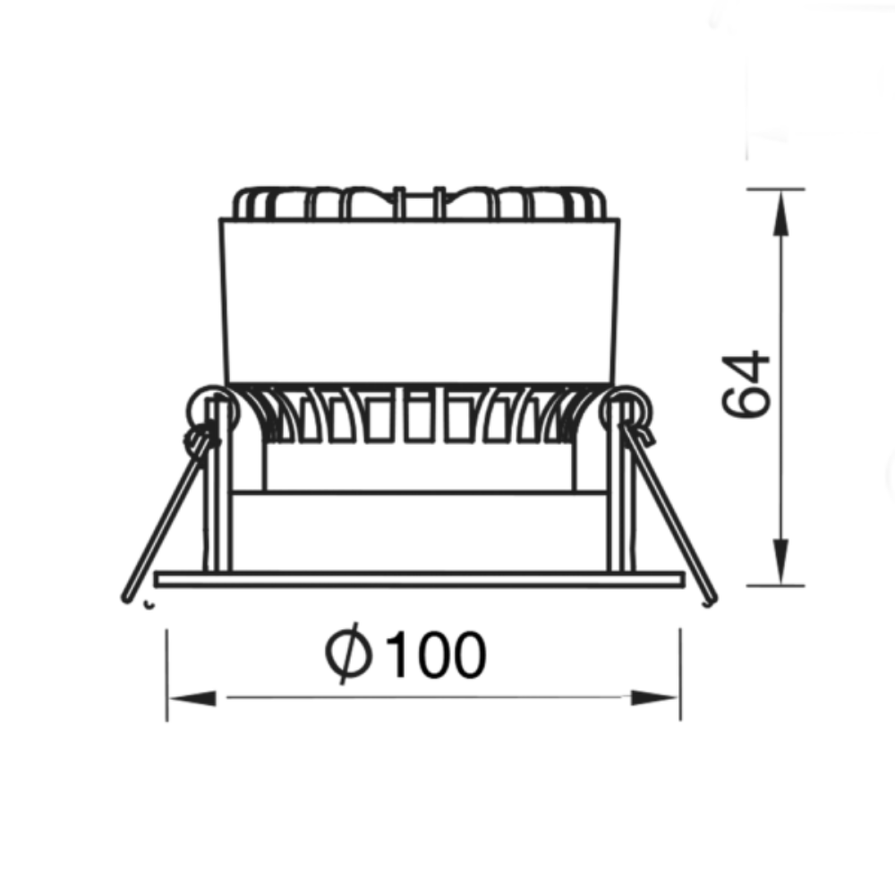 Buy LED Modules Australia LED Module Adjustable D64mm White - VBLDL-134-1-C