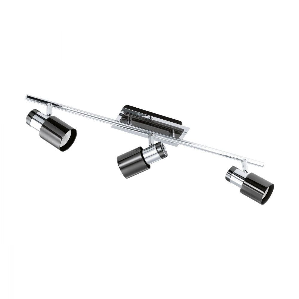 Buy Spotlights Australia Davida 3 Light Spotlight 4000K Nickel Nero - 200673
