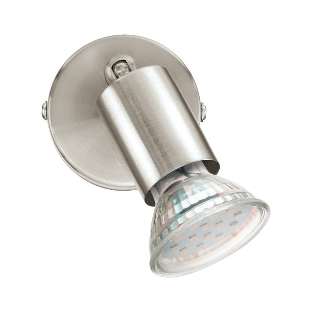 Buzz 1 Light Spotlight LED 4200K Satin Nickel - 200692