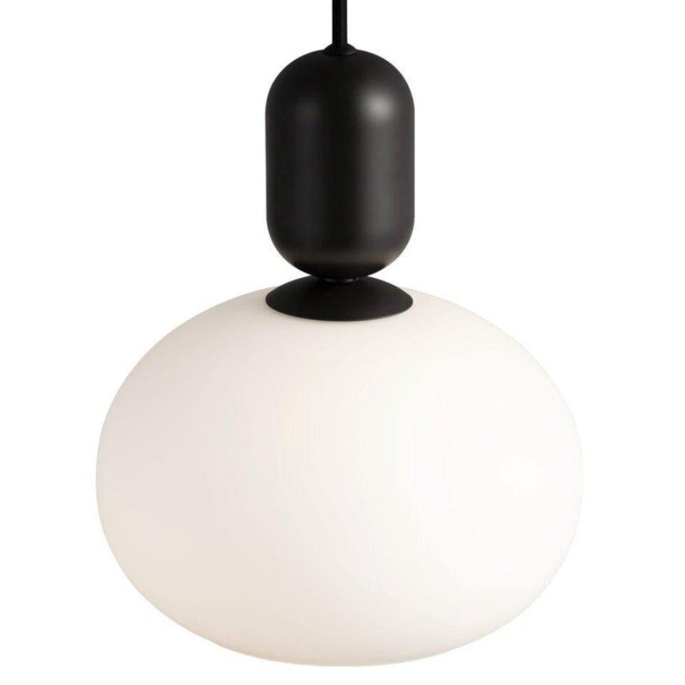 Buy Pendant Lights Australia Notti 1 Light Pendant Black - 2011003003