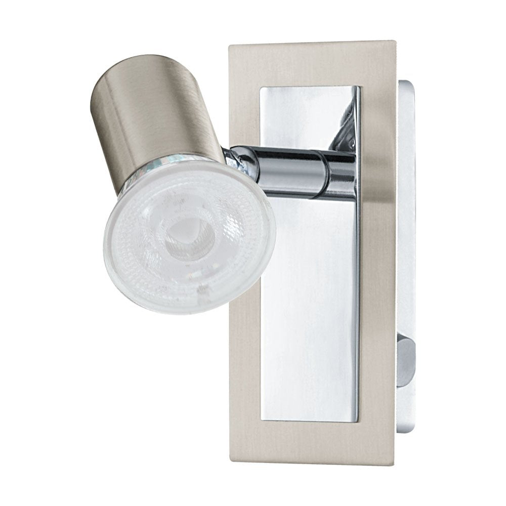 Buy Spotlights Australia Rottelo 1 Light Spotlight 4200K Nickel & Chrome - 201227