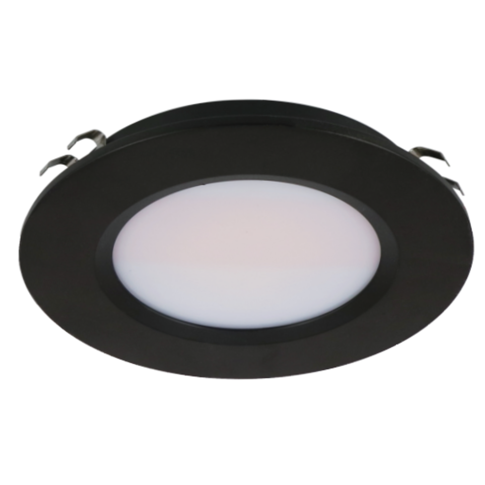 Buy Surface Mounted Downlights Australia LED Surface Mounted Downlight 12V Black 3 CCT - DL103/3W/BK/TC