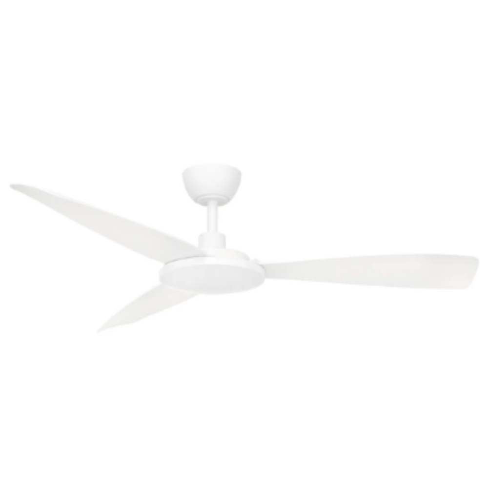 Buy DC Ceiling Fans Australia MASCOT DC Ceiling Fan 52" Matt White Moulded ABS Blade - 22197/05