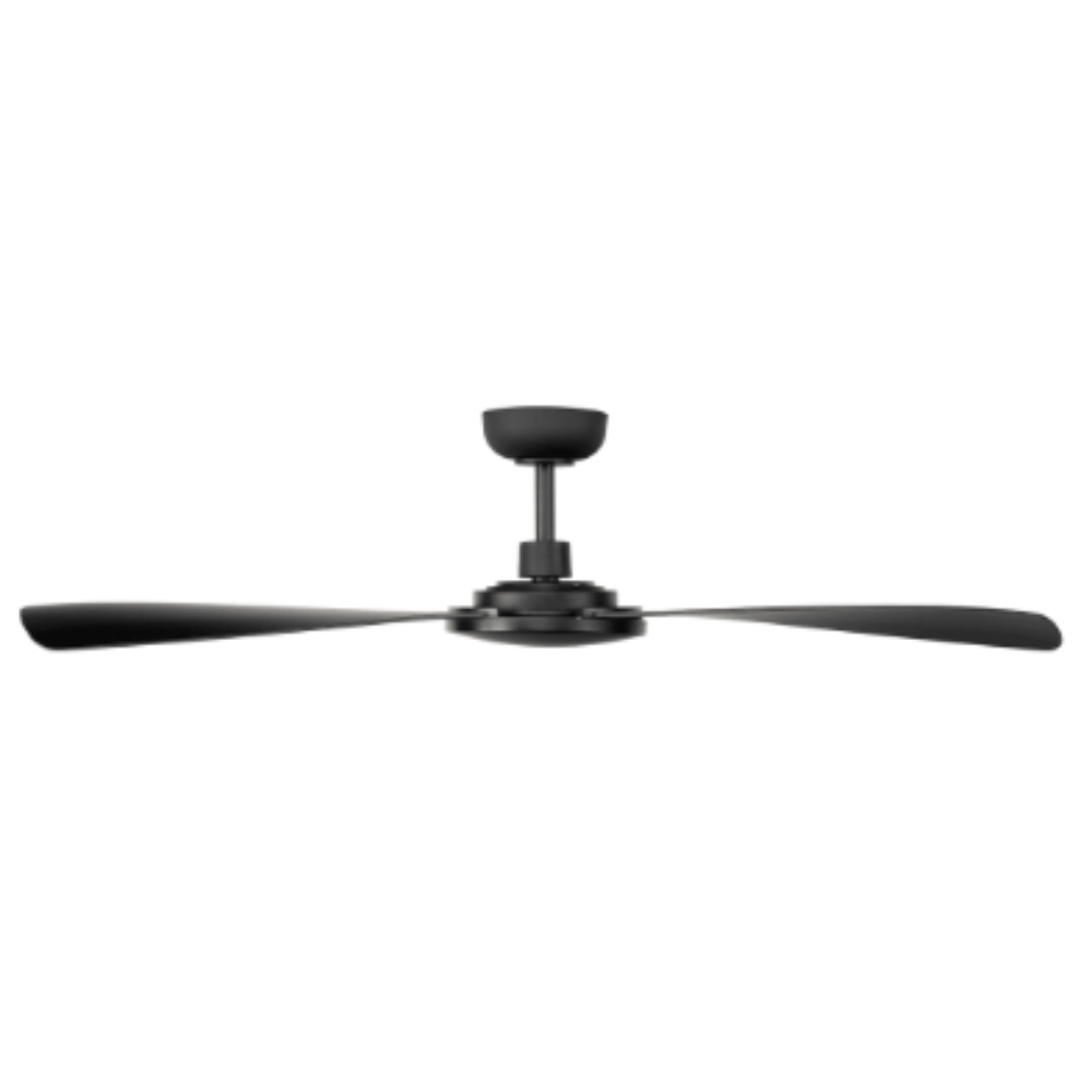 Buy DC Ceiling Fans Australia MASCOT DC Ceiling Fan 58" Matt Black Moulded ABS Blade - 22199/06