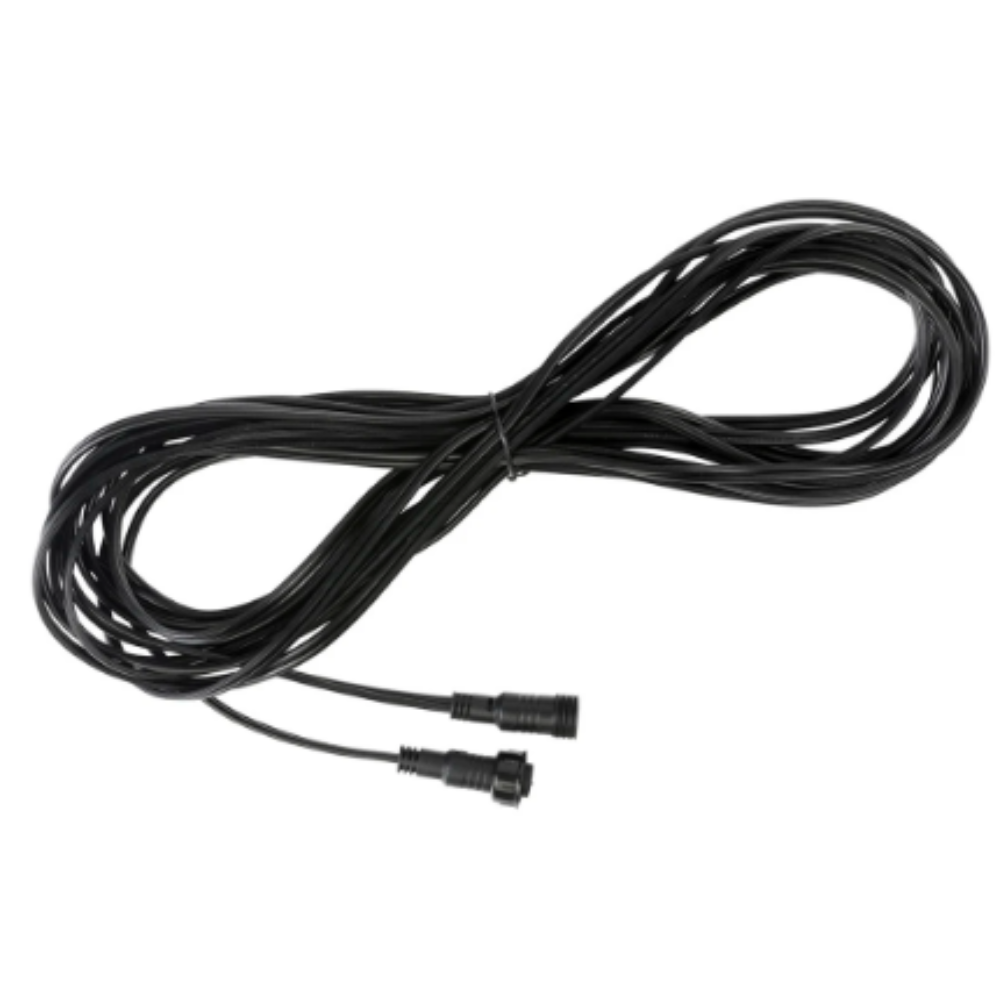 Cables & Connector Extension 12V 2-Pin Black ABS / plastic - 21638/06