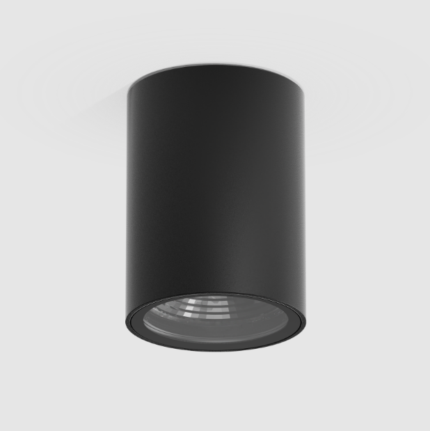 Buy Surface Mounted Downlights Australia LumenaPro Surface Mounted 24V W60mm Black Ace / Dali - AQL-860-A2-B010