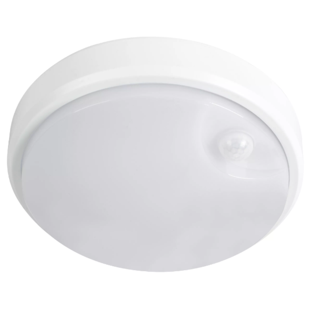 Buy LED Bunker Lights Australia Round Cove II LED Bunker Light With Sensor 15W White 3 CCT - MLXCR34615S