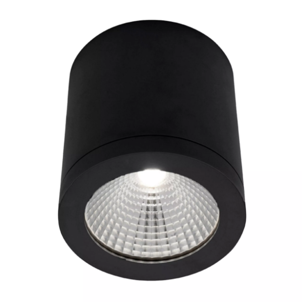 Buy Surface Mounted Downlights Australia Kobi Surface Mounted Downlights 10W Black Aluminium 3 CCT - TLKD34510MD