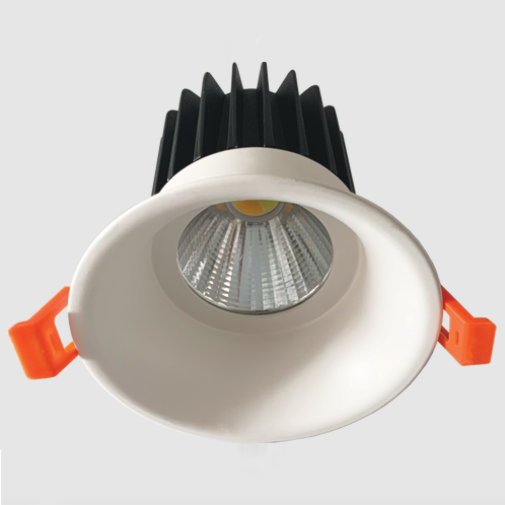 Buy Recessed LED Downlights Australia Coby Recessed LED Downlight Fixed 12W White Aluminium 3 CCT - TLCOTC12WD