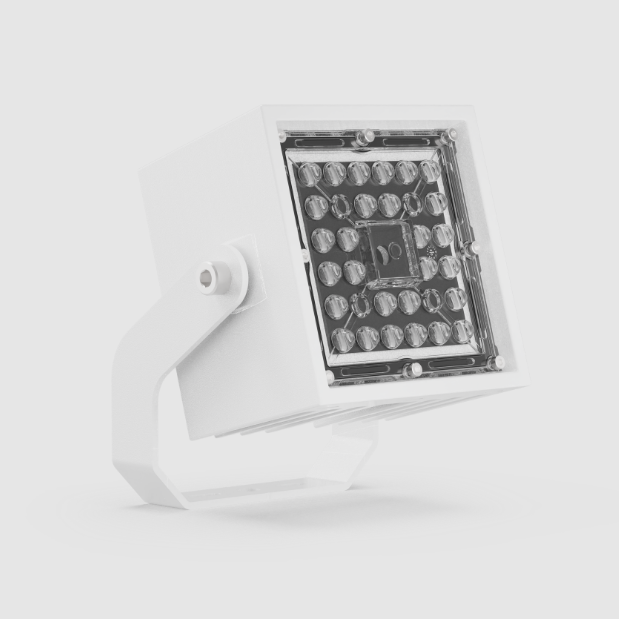 Lumena Pro Floodlight 24V DC RGBW W134mm Aluminium - AQL-985-Z050