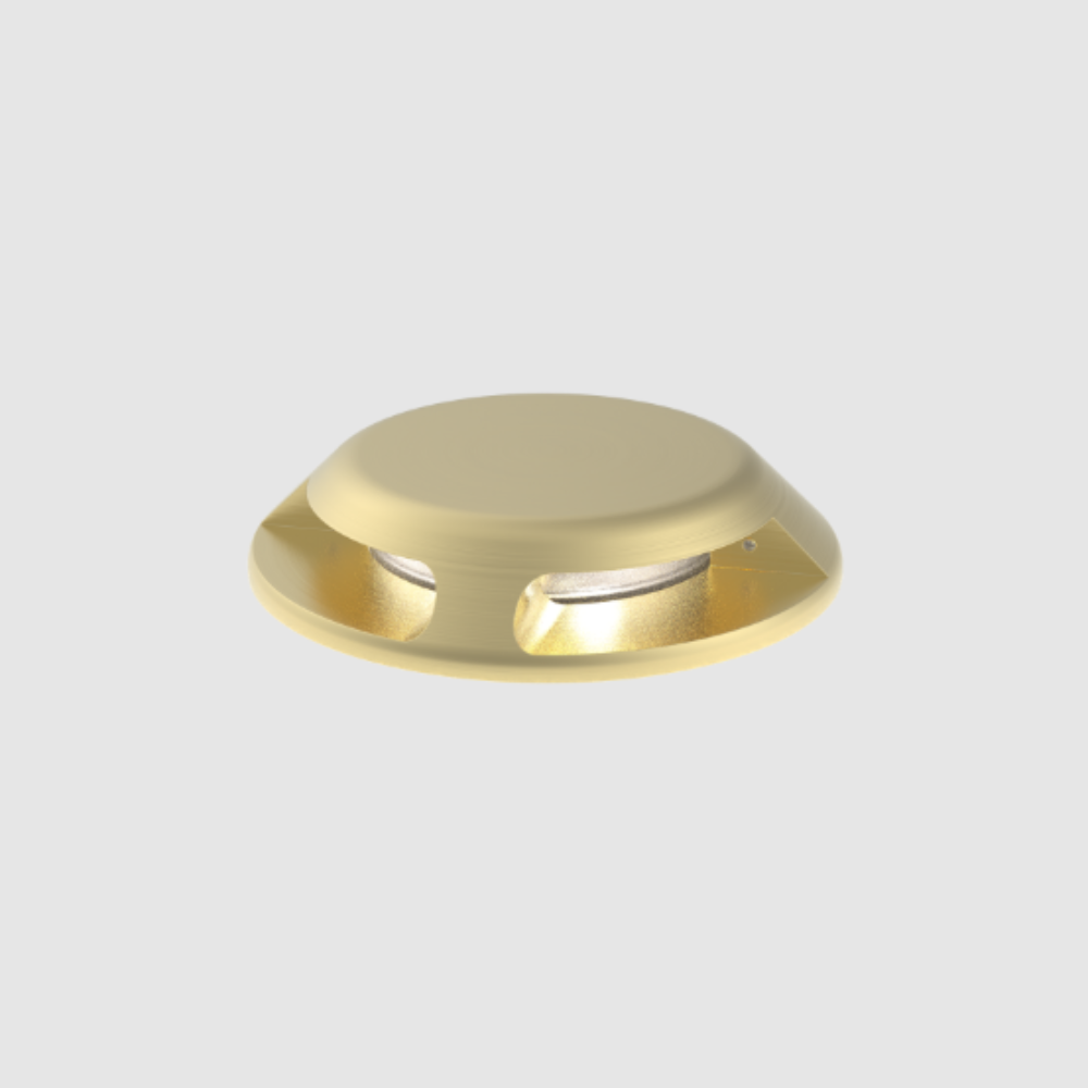 Buy Deck Lights Australia Phoenix Deck Light 24V DC W120mm Brass 3000K - AQL-565-B00830DFQ