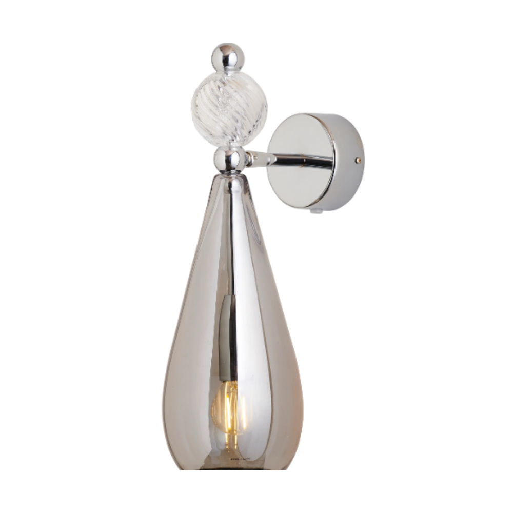 Buy Bedside Reading Lights Australia Smykke Bedside Reading Light Crystal Swirl Ball W120mm - LA1011W