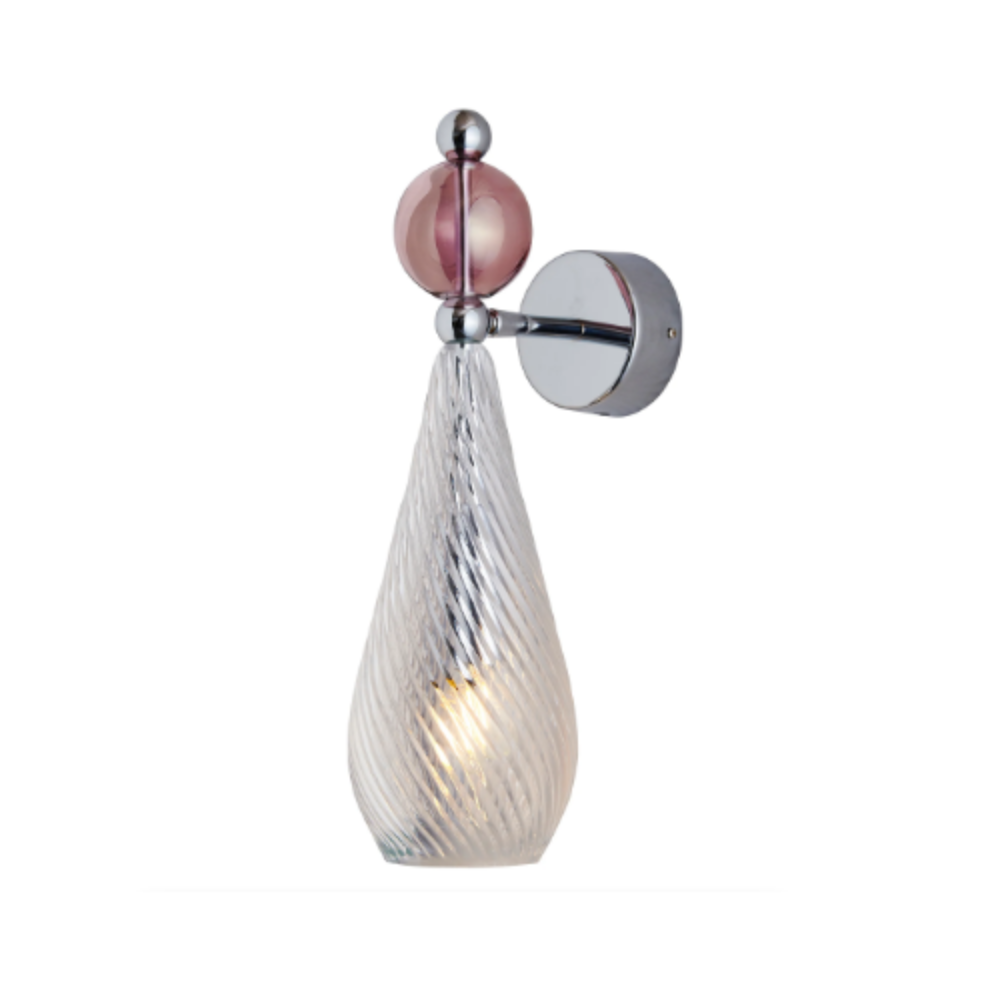 Buy Bedside Reading Lights Australia Smykke Bedside Reading Light Crystal Swirl W120mm - LA1011W