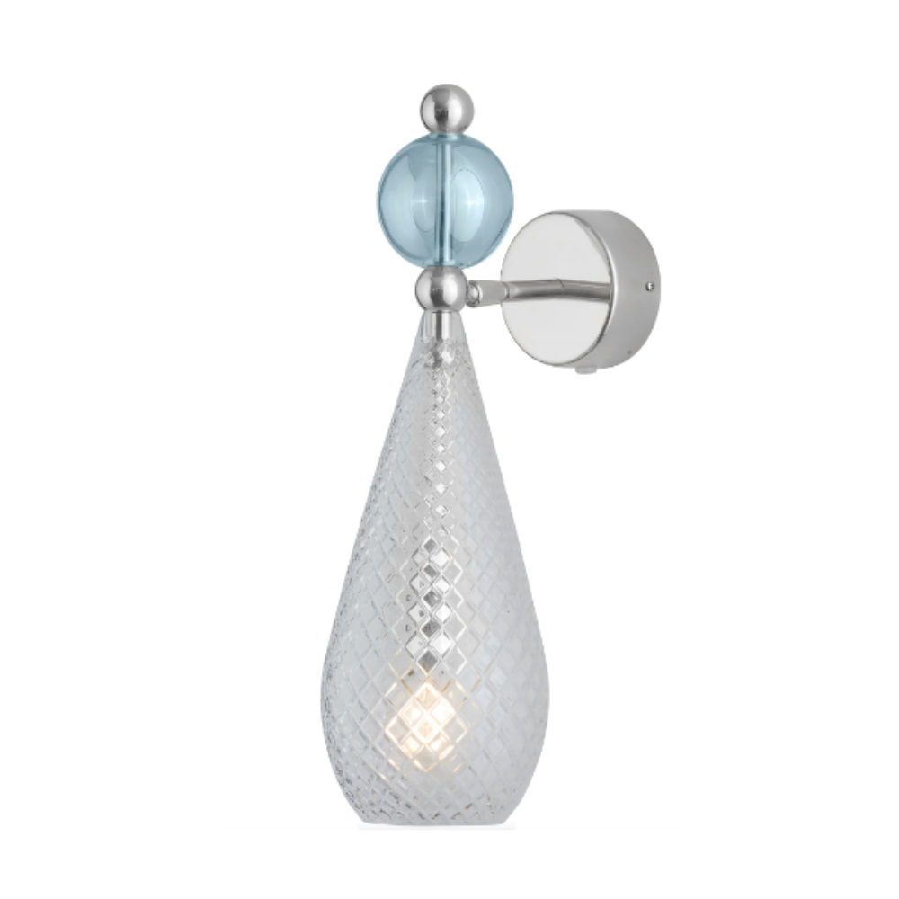 Buy Bedside Reading Lights Australia Smykke Bedside Reading Light Crystal Check W120mm - LA1011W