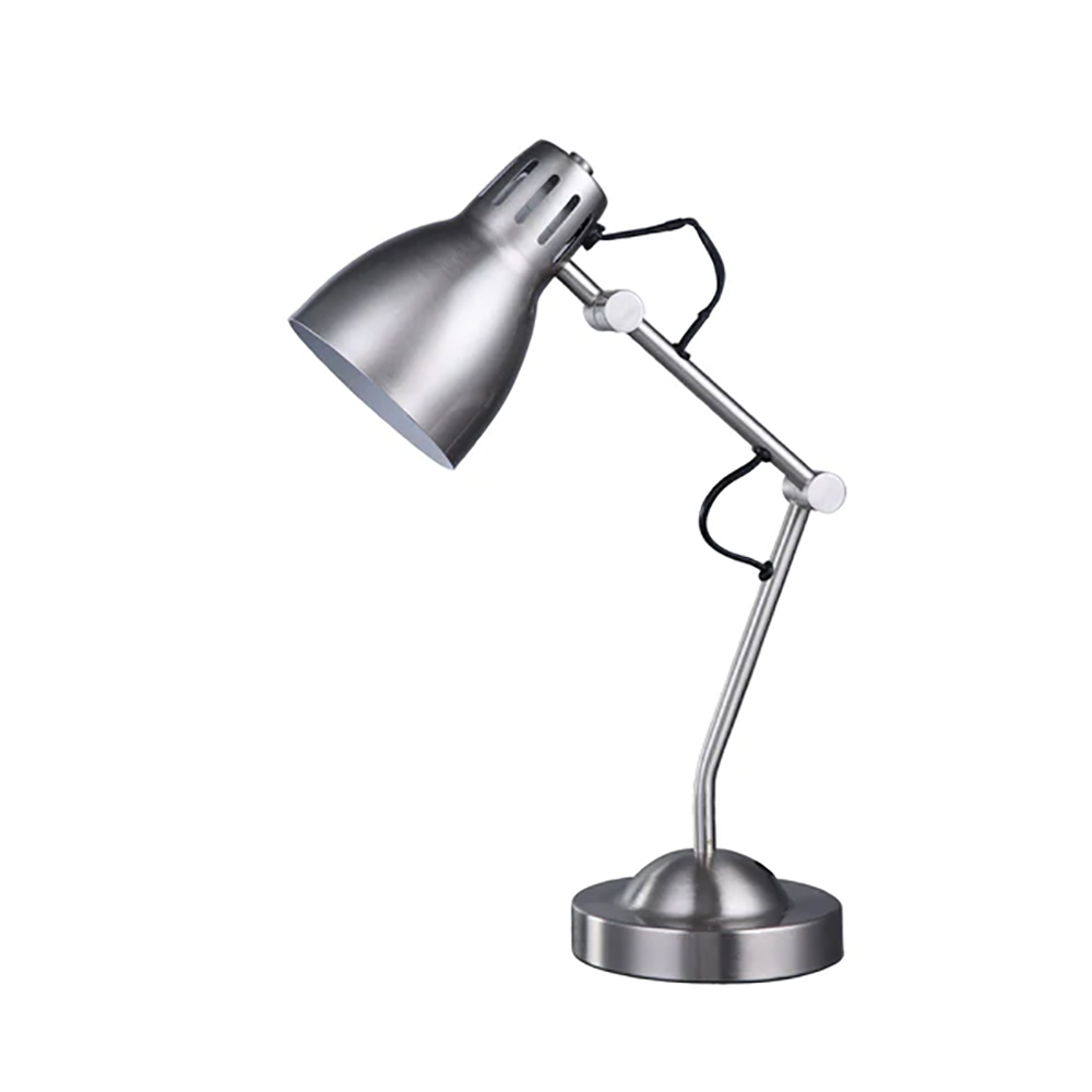 Buy Table Lamps Australia Nord Table Lamp Satin Chrome Metal - LL-27-0237SC
