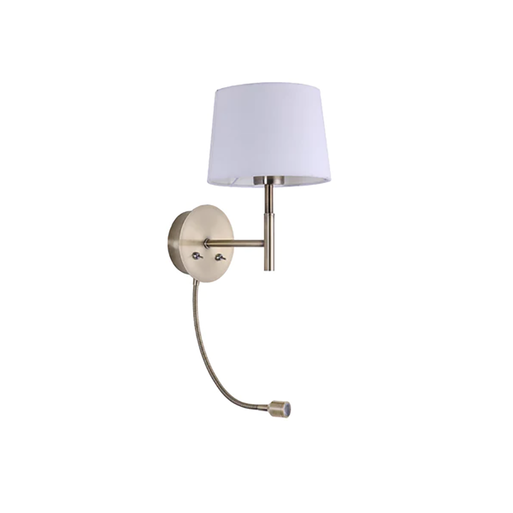 Buy Wall Sconce Australia Riley Wall Sconce 2 Lights Antique Brass Iron - LL002WL007AB