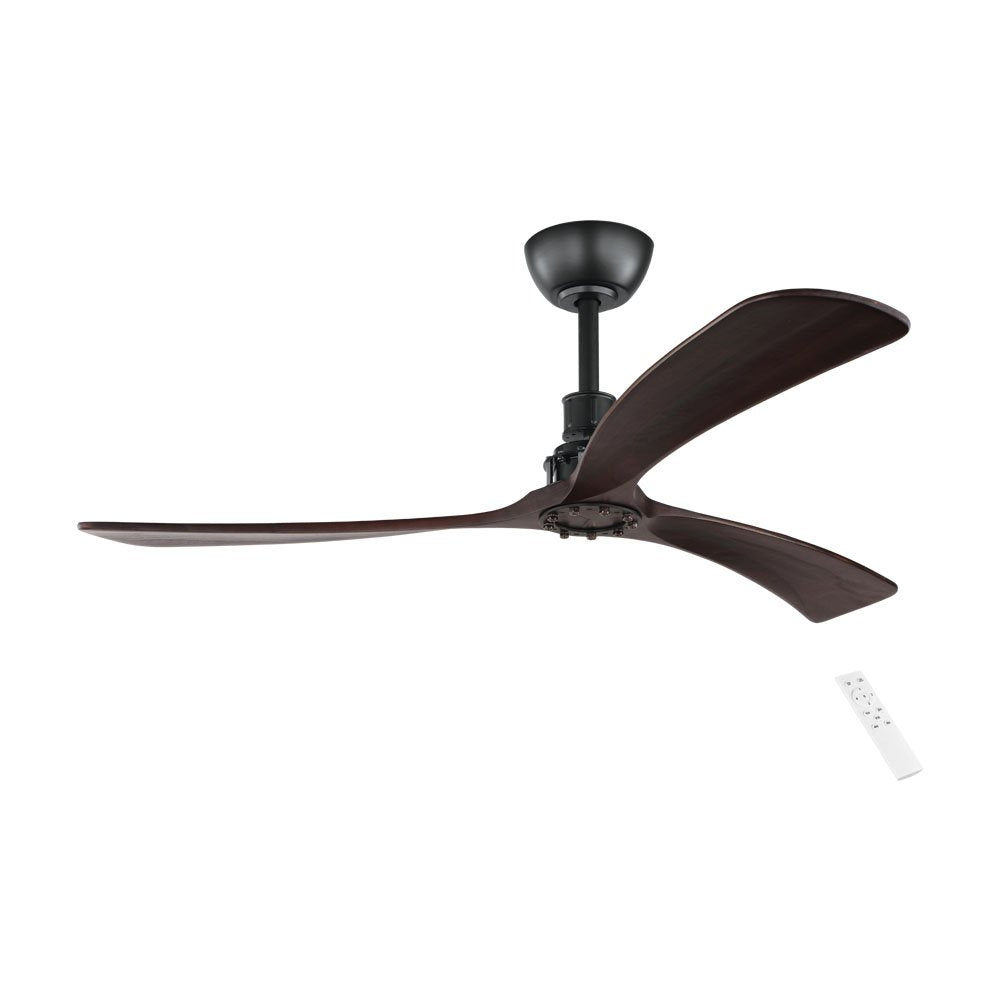 Buy DC Ceiling Fans Australia Zapallar 52" DC Fan Dark Platane Wood - 202974