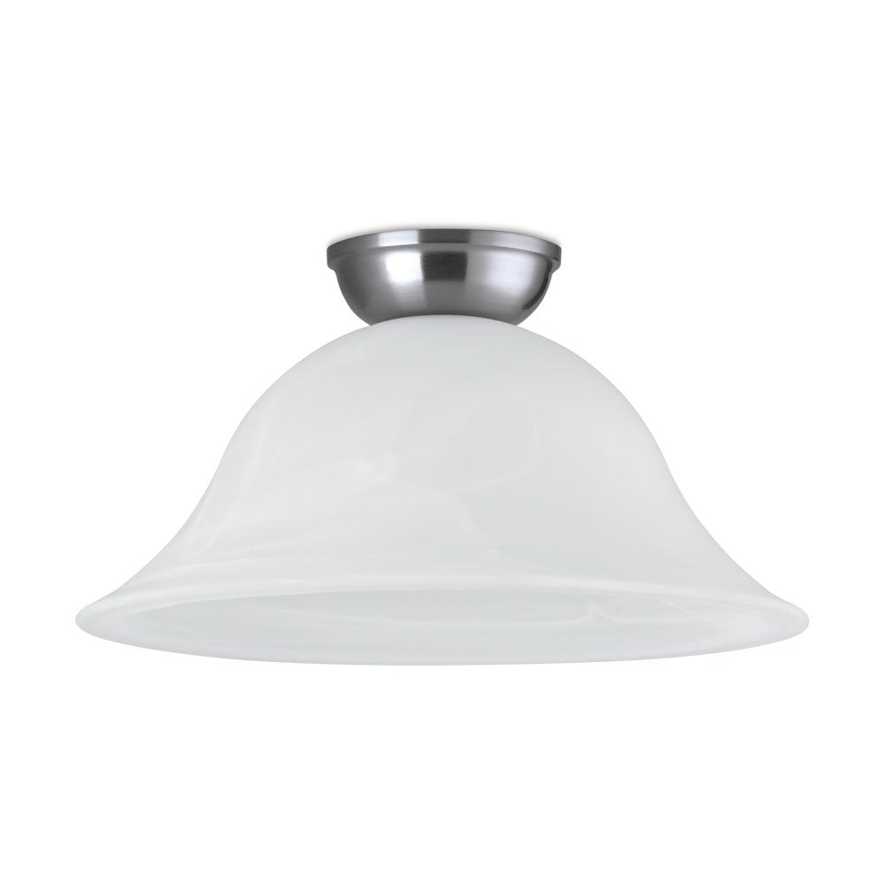 Buy DIY Batten Fix Lights Australia Murcia DIY Batten Fix Light Satin Nickel & White 300mm - 203336