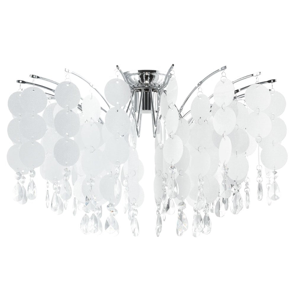 Buy DIY Batten Fix Lights Australia Fedra DIY Batten Fix Light Chrome & Mother of Pearl, Clear 500mm - 203342