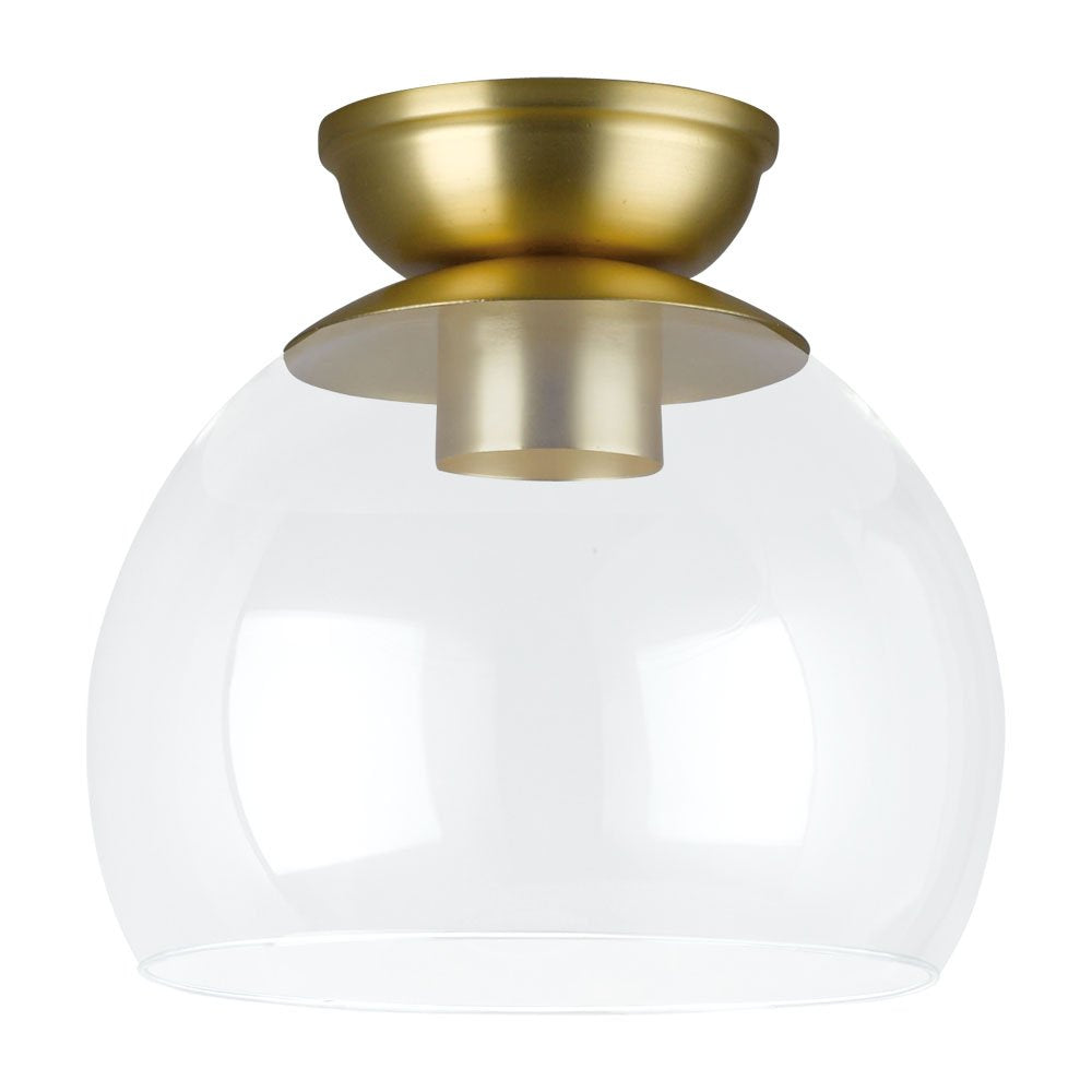 Buy DIY Batten Fix Lights Australia Rocamar DIY Batten Fix Brass Matt & Clear 195mm - 203352