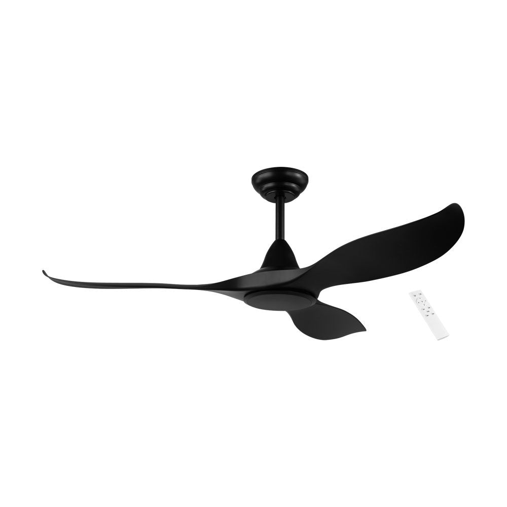 Buy DC Ceiling Fans Australia Noosa 52" DC Fan ABS Matt Black - 203369