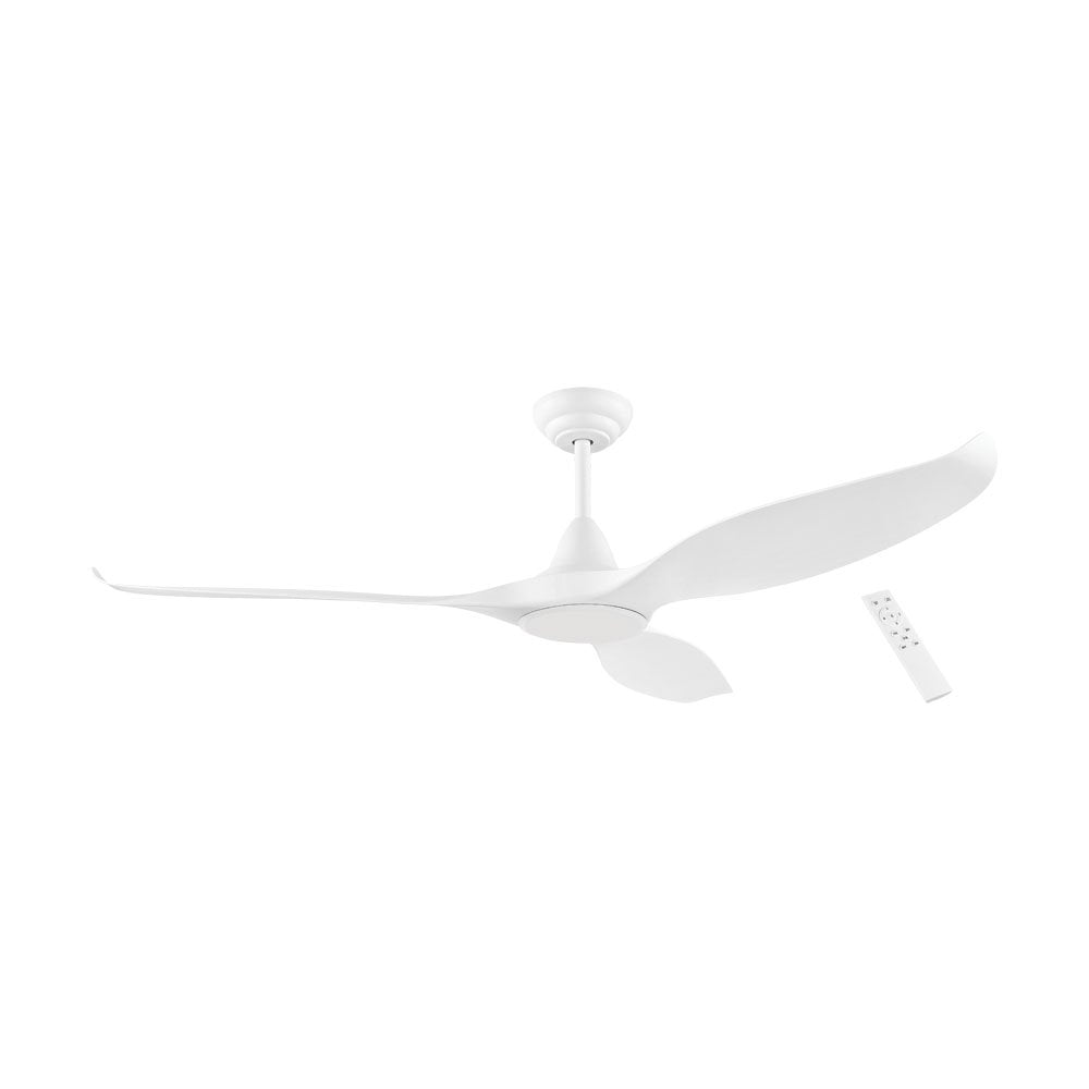 Buy DC Ceiling Fans Australia Noosa 60" DC Fan ABS Matt White - 203373