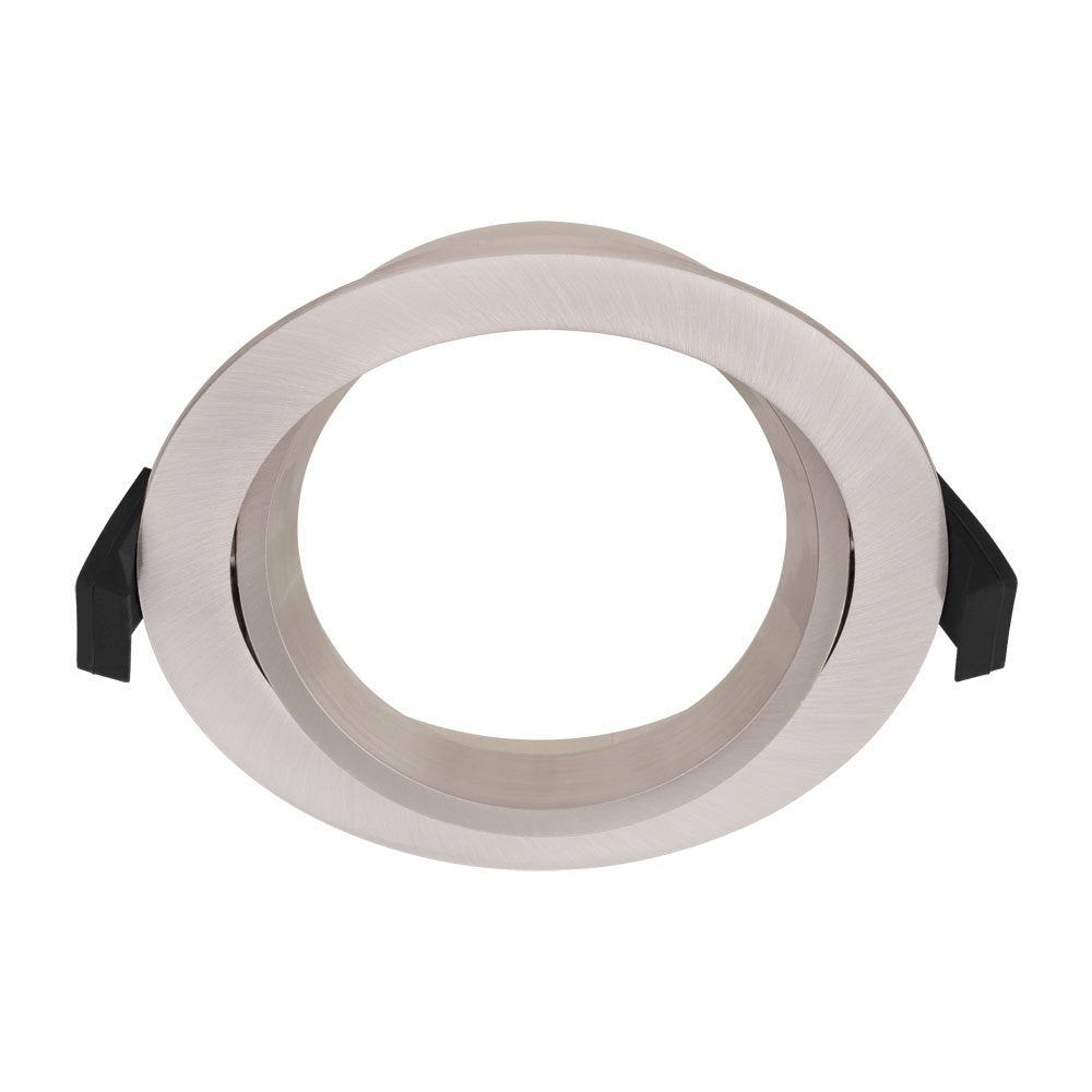 Buy Downlight Frames Australia Gimbal Trim Recessed Brushed Chrome Roystar - 203381