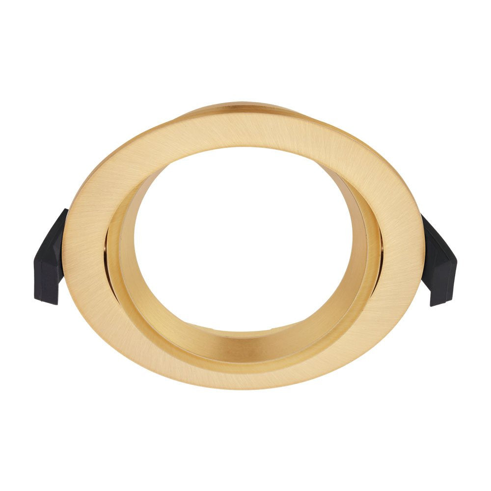 Gimbal Trim Recessed Brushed Brass Roystar - 203382