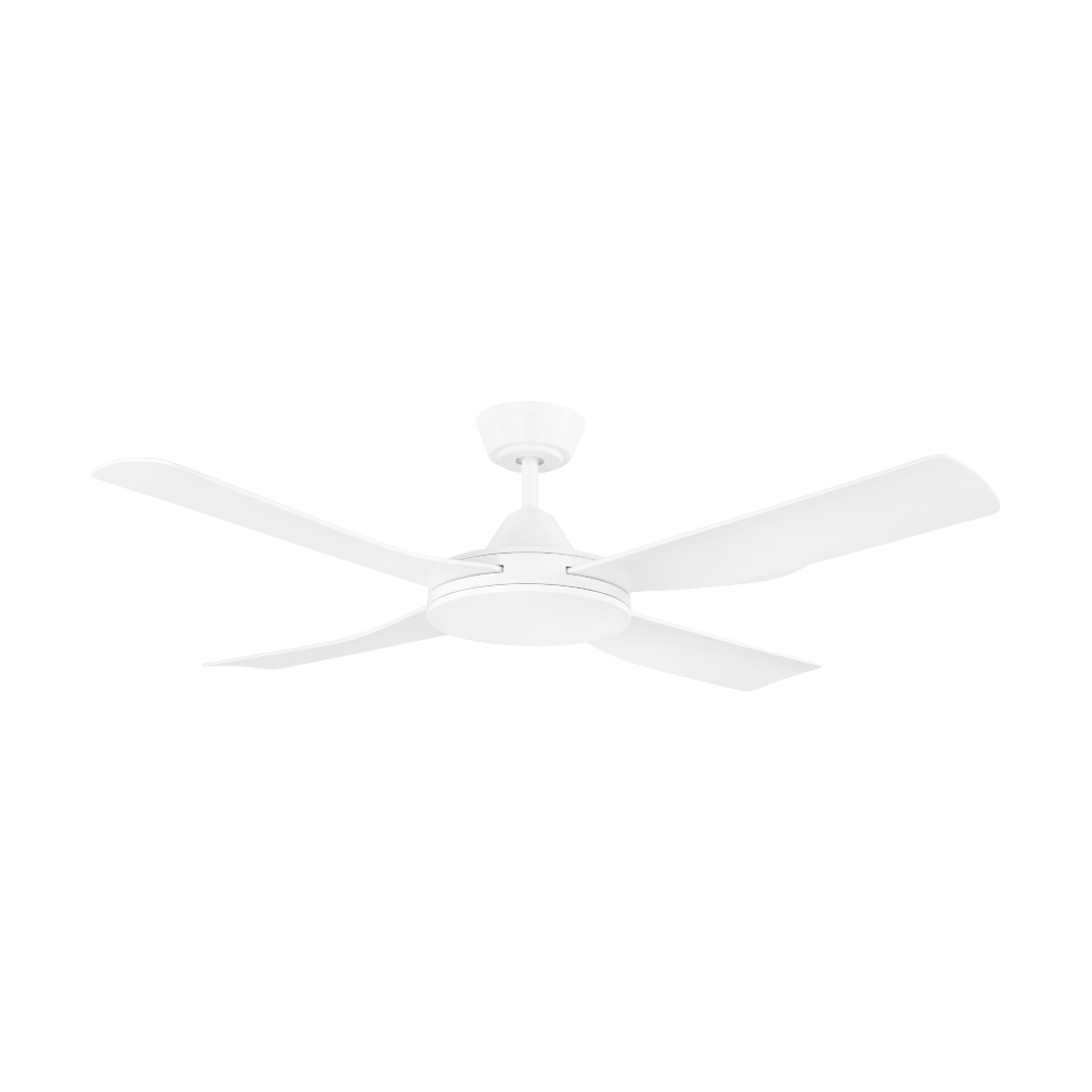 Buy AC Ceiling Fans Australia Bondi 48" White AC ABS Ceiling Fan - 203619