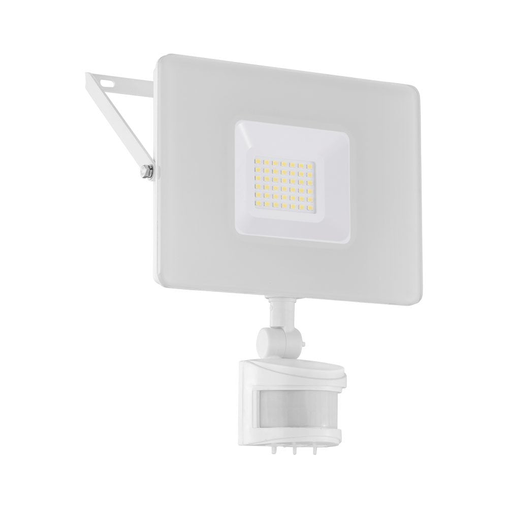 Buy Security Wall Lights Australia Faedo 1 Wall Light 30W 5000K LED White With Sensor - 203789N