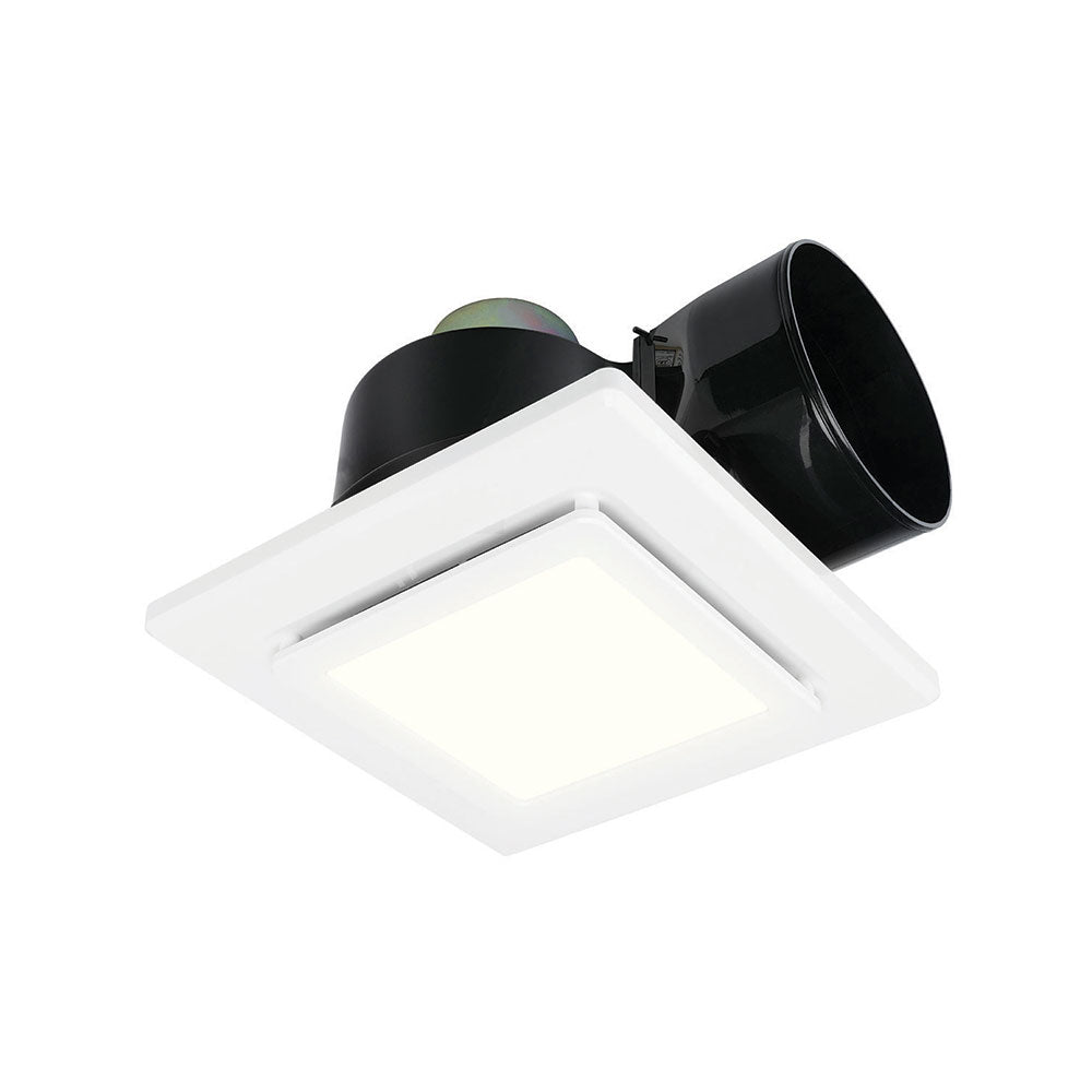 Buy Exhaust Fans Australia Sarico LED 325mm Square Exhaust Fan With LED Light White - 20399/05