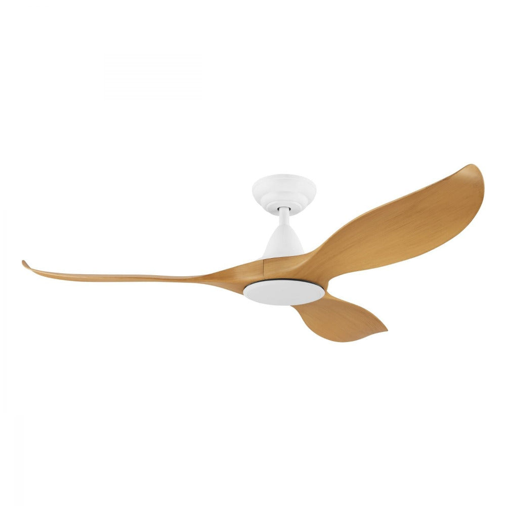 Noosa 52" DC Fan ABS Bamboo Finish & White - 204112