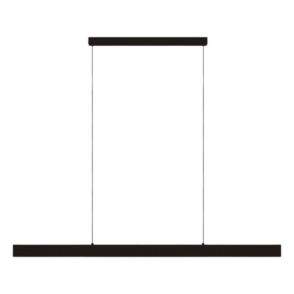 Buy Island Pendant Lights Australia Climene Up & Down LED Pendant L1800mm Black Aluminium 3CCT - 204574