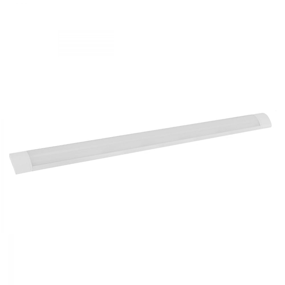 Buy LED Batten Lights Australia Lanky 50W LED Wide Batten TRI Colour White 1190mm With Sensor - 204766