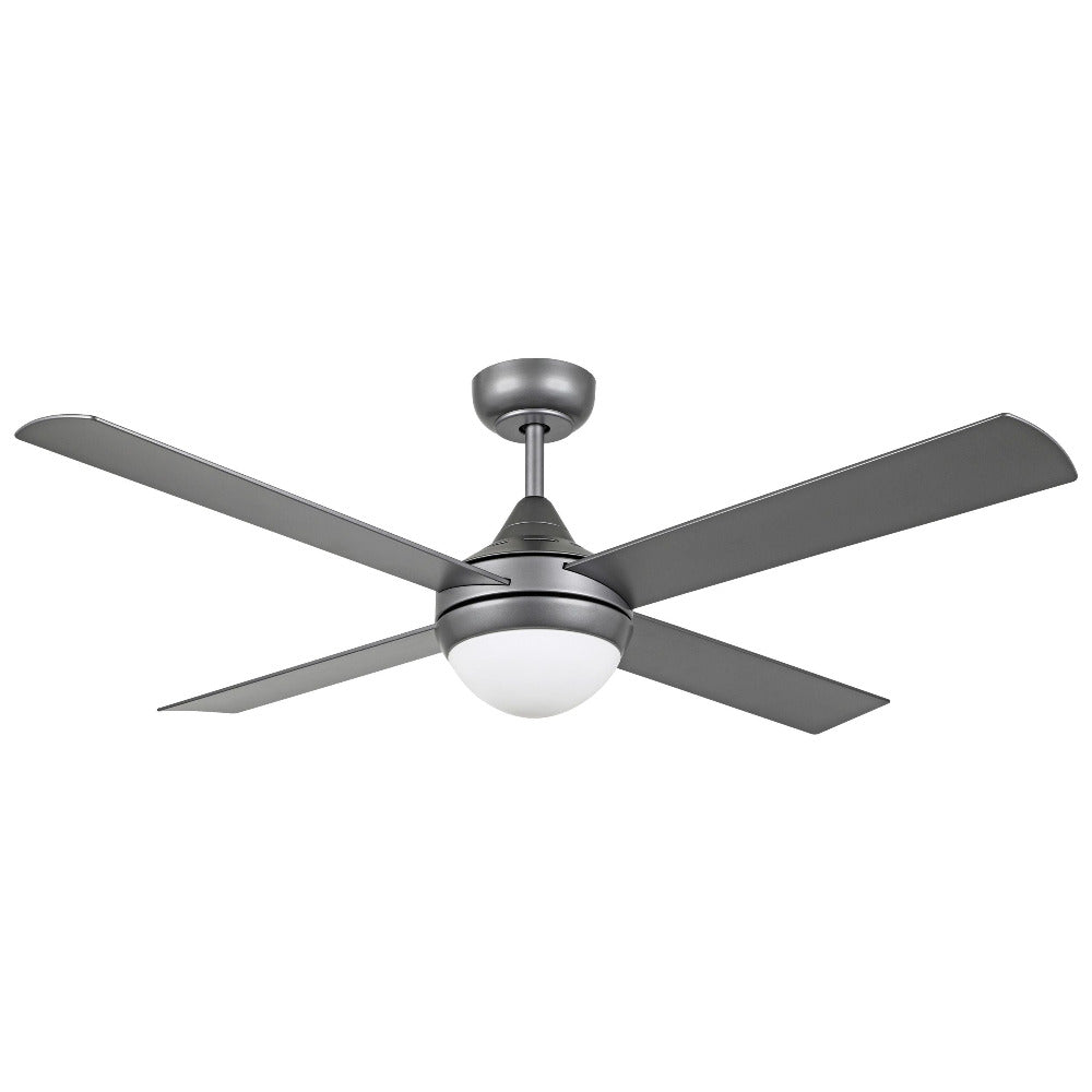 Buy DC Ceiling Fans With Light Australia Stradbroke DC Ceiling Fan 48" With E27 Light Titanium - 20490904