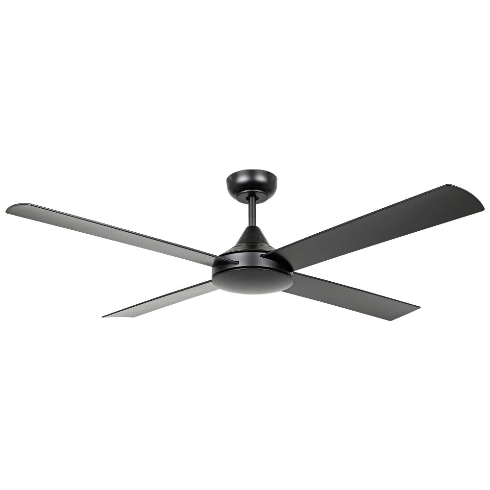Buy DC Ceiling Fans Australia Stradbroke DC Ceiling Fan 52" Matt Black - 20491502