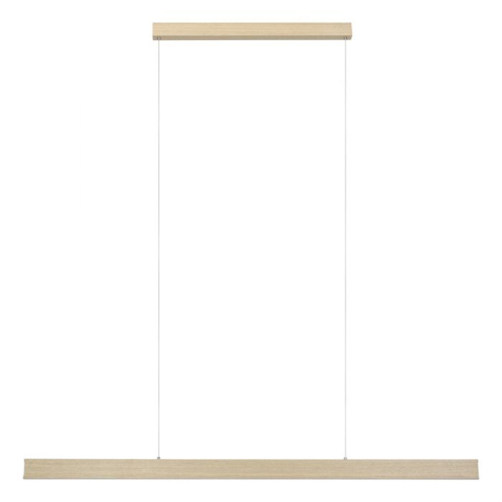 Buy LED Pendants Australia Climene 2 LED Pendant 23W L1800mm TRI Colour Oak Wood - 205017
