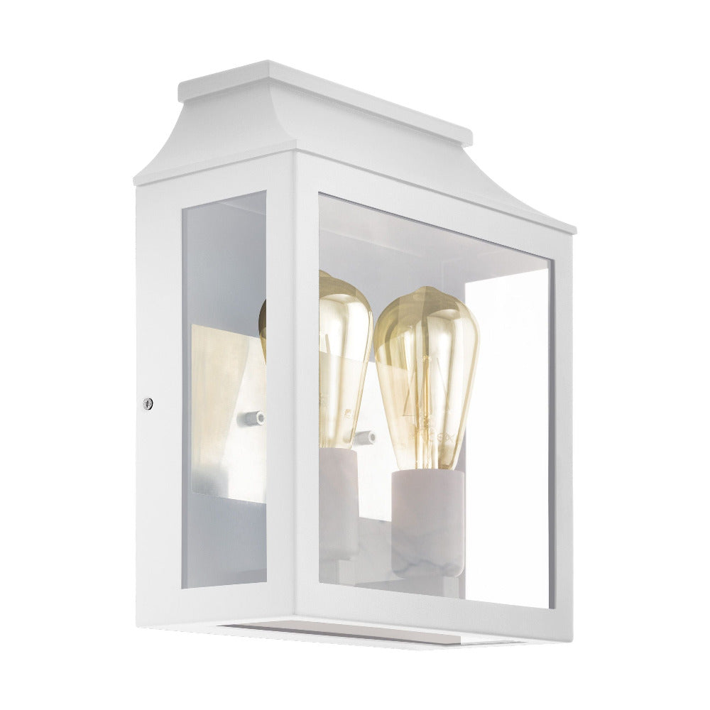 Buy Exterior Wall Lights Australia Soncino 2 Light Wall Light White - 205025