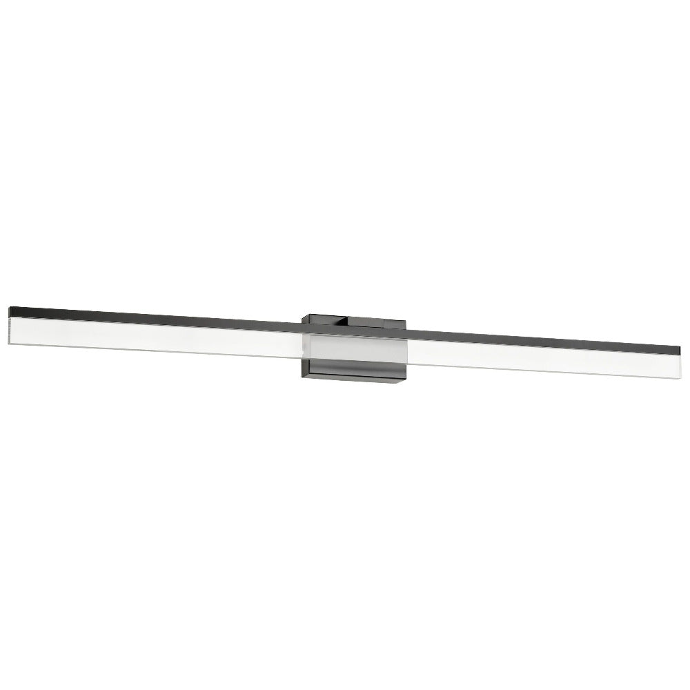 Buy Bathroom Vanity Lights Australia PALMITAL 2 LED Wall Light TRI Colour Black Steel - 205037