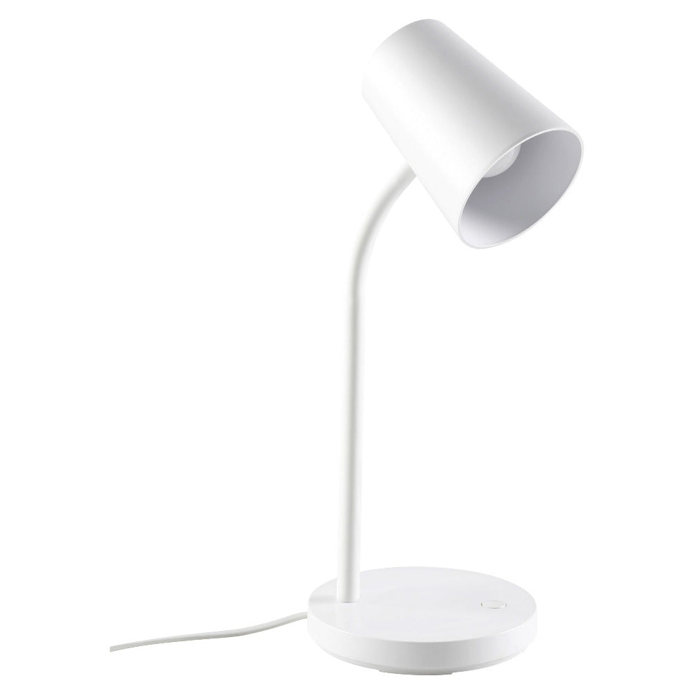 Jasper 1 Light Table Lamp White - 205211N