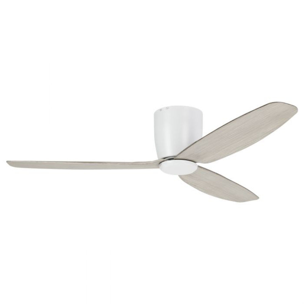 Buy DC Ceiling Fans Australia Seacliff DC Ceiling Fan 52" Matt White / Gessami Oak - 20523505