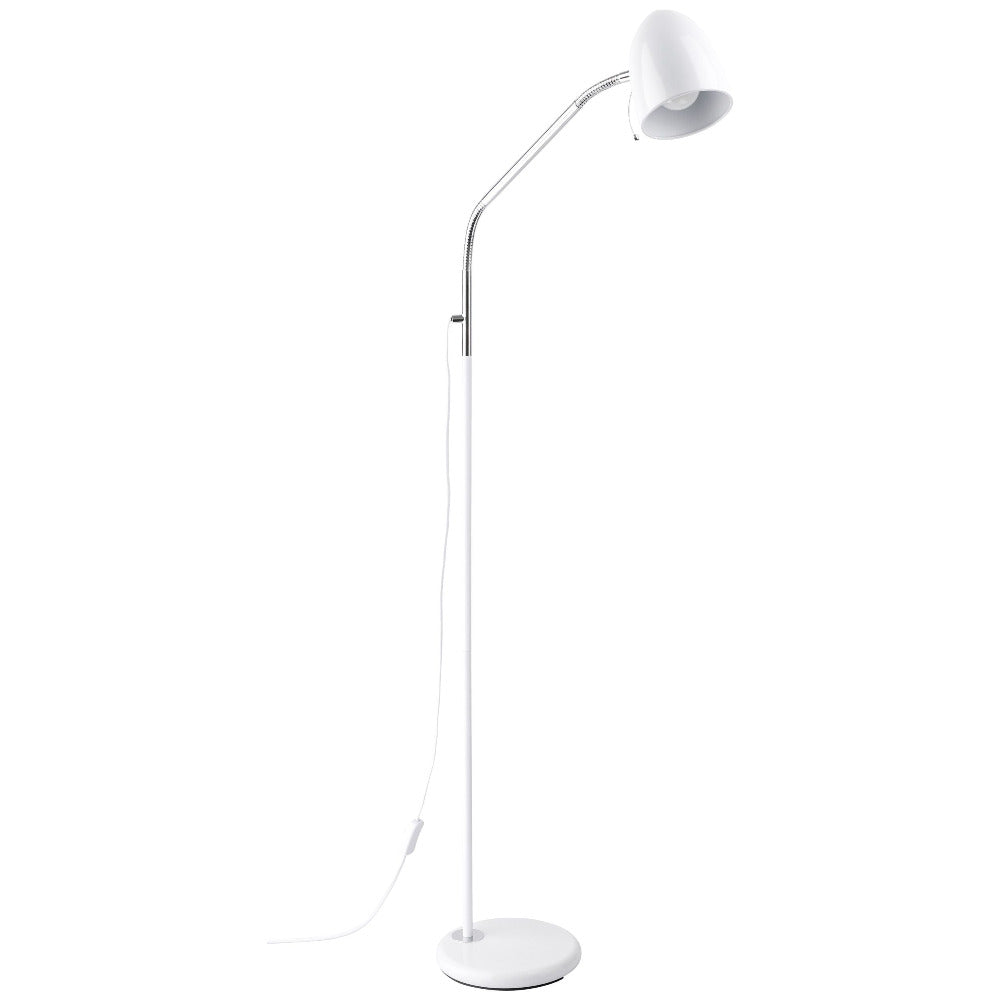 Buy Floor Lamps Australia Lara 1 Light Floor Lamp White - 205281N