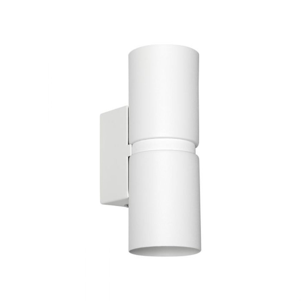 Buy Wall Sconce Australia Passa 2 Up and Down LED Wall Light 2x5W 4000K White Steel - 205319
