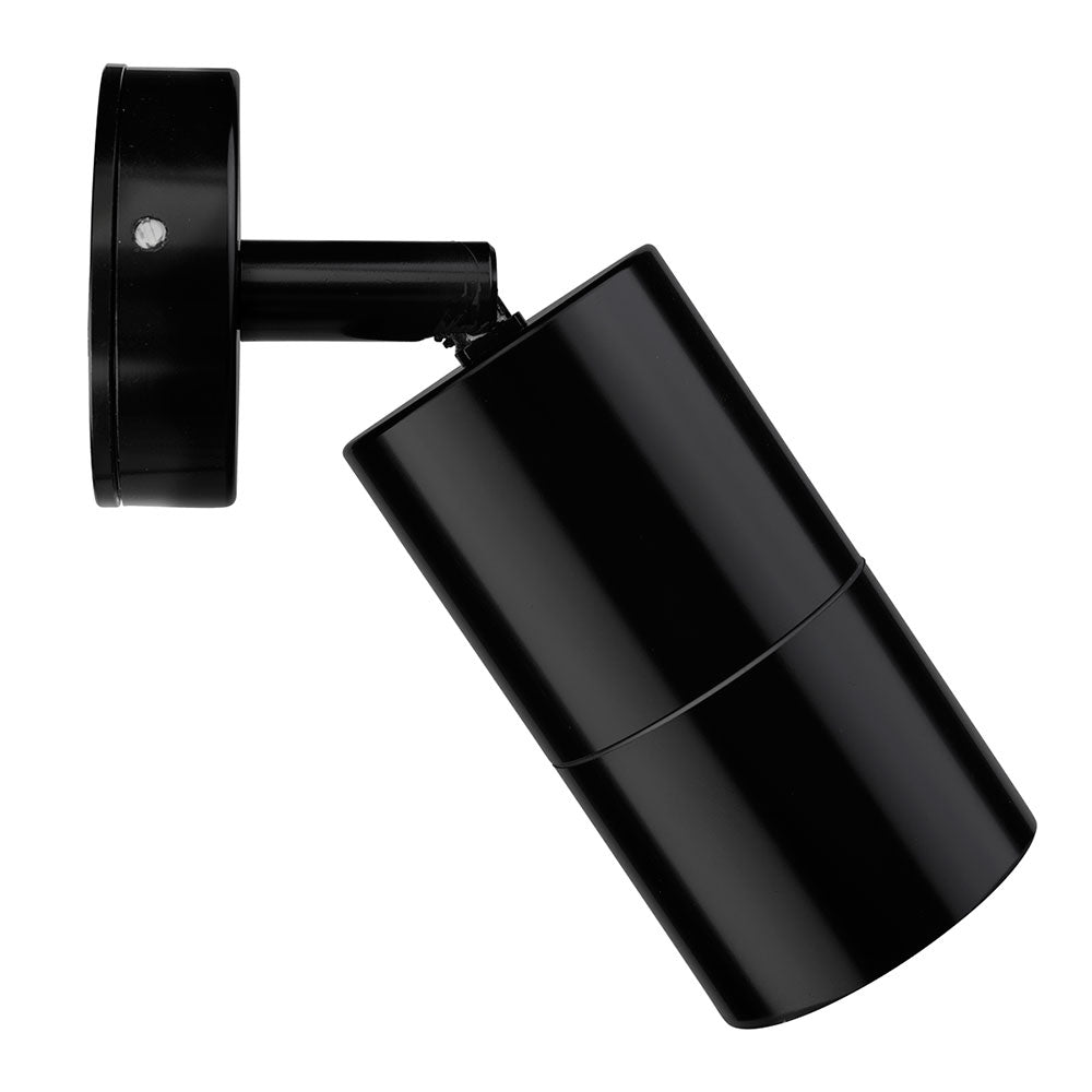 Buy Exterior Spotlights Australia Seaford Adjustable Wall Light Anodised Black - 20597/06