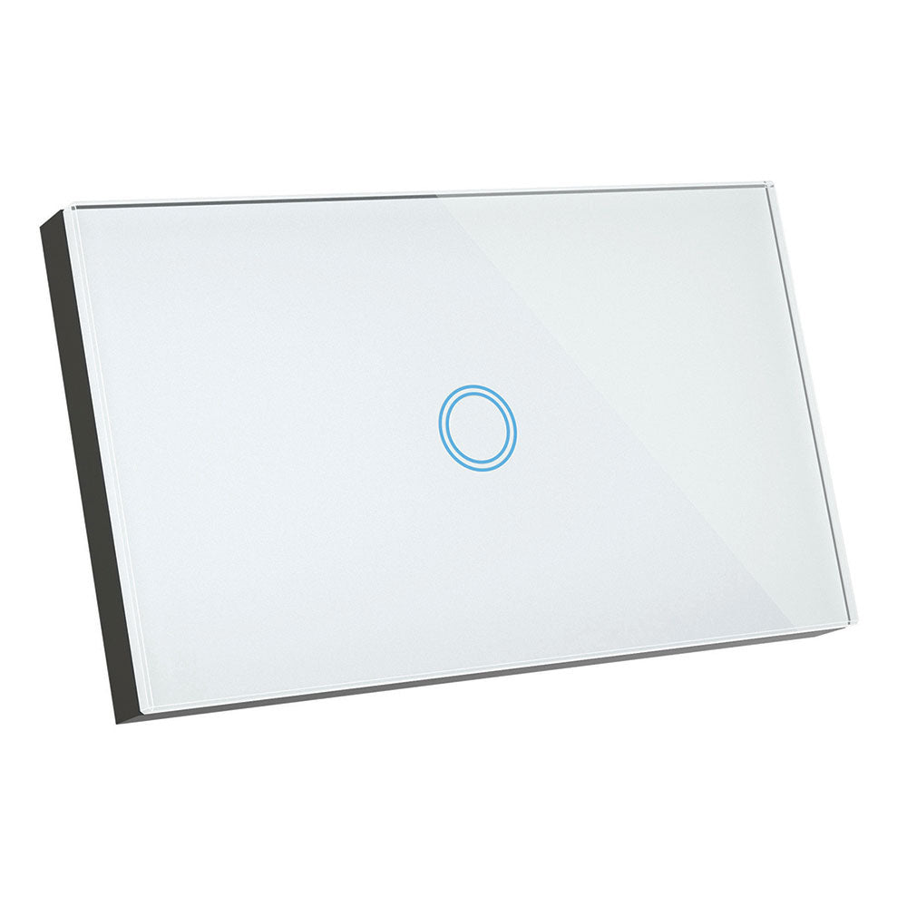 Buy Switches & Powerpoints Australia Elite Glass Wall Switch 1 Gang White - 20682/05