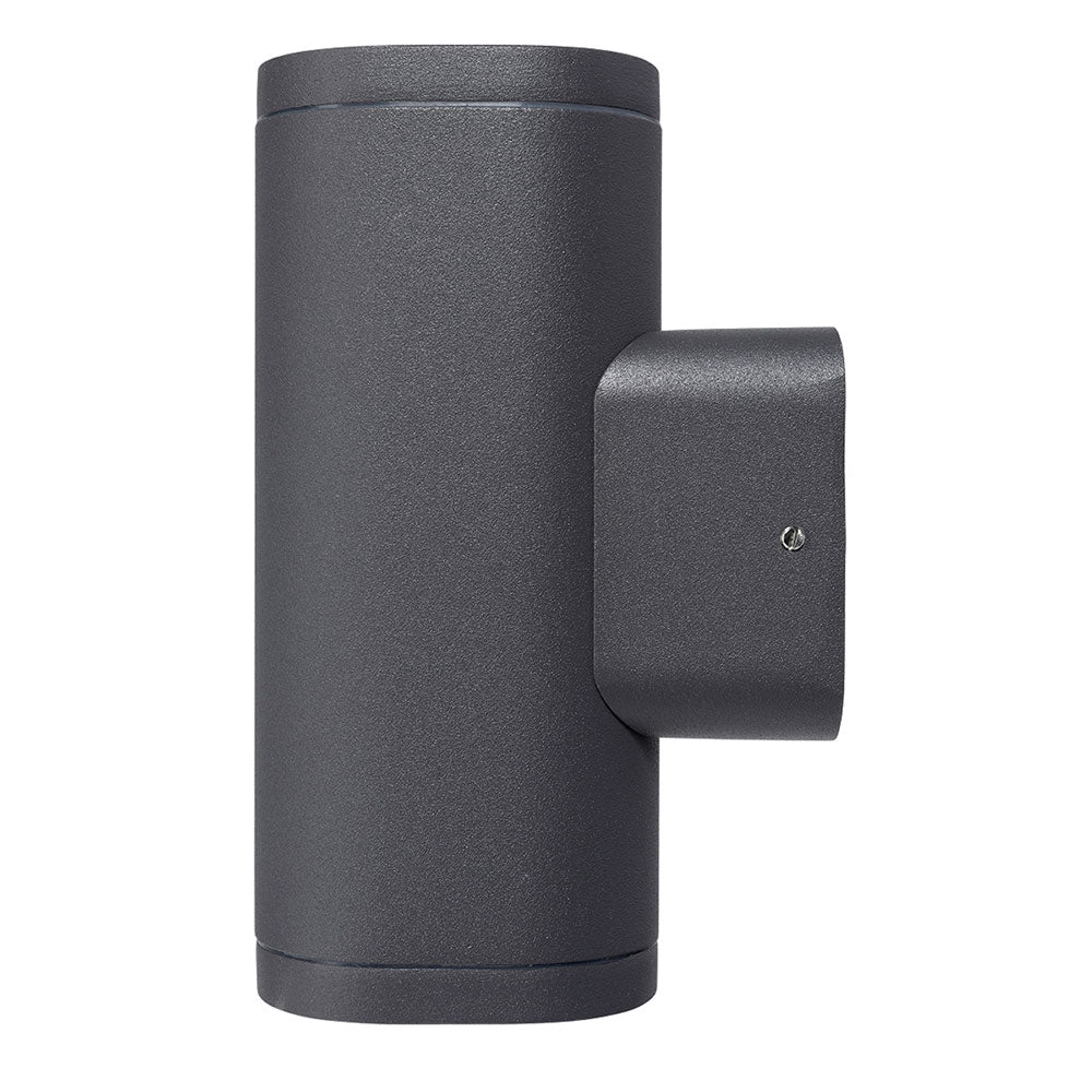 Buy Up / Down Wall Lights Australia Glenelg Up/Down Wall Light 2X4W GU10 3000K LED Charcoal - 20777/51