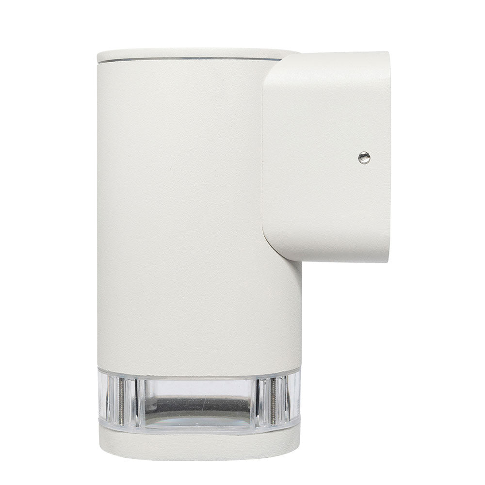 Buy Exterior Wall Lights Australia Glenelg Ambient Fixed Wall Light 1X4W GU10 3000K LED White - 20779/05