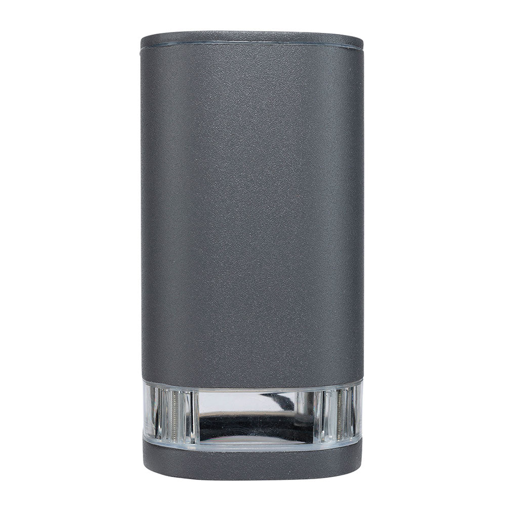 Buy Exterior Wall Lights Australia Glenelg Ambient Fixed Wall Light 1X4W GU10 3000K LED Charcoal - 20779/51