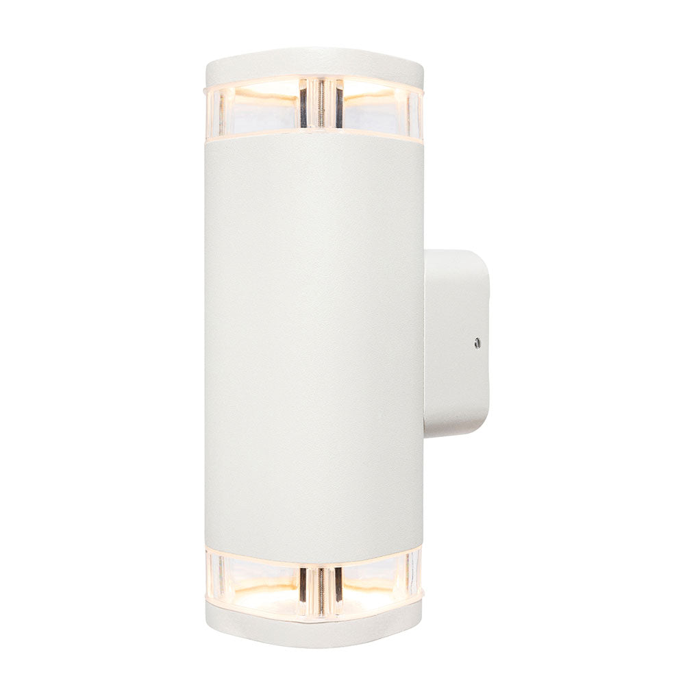 Buy Up / Down Wall Lights Australia Glenelg Ambient Up/Down Wall Light 2X4W GU10 3000K LED White - 20781/05