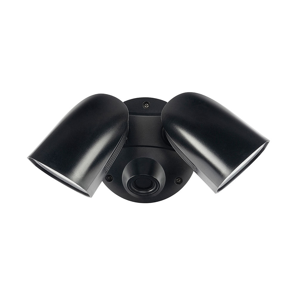 Buy Floodlights Australia Shielder 2X10W LED Twin Floodlight Black - 20786/06